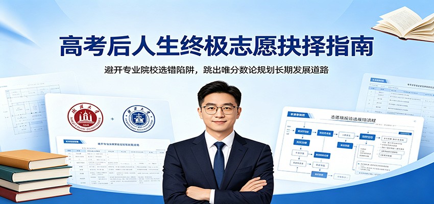 高考后人生终极志愿抉择指南：避开专业院校选错陷阱，跳出唯分数论规划长期发展道路-佰因轻创网