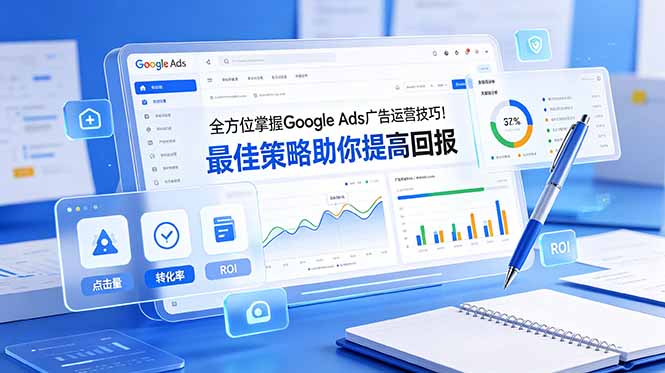 全方位掌握 Google Ads 广告运营技巧！最佳策略助你提高回报【原创双语字幕】-佰因轻创网