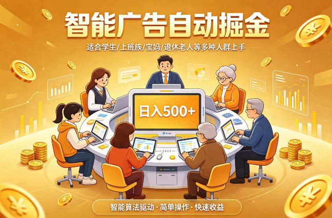 2026年最好做的项目:自动掘金项目,小白轻易上手,单日轻松收入500+【揭秘】-佰因轻创网