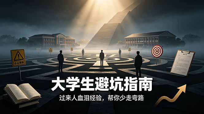 付费文章：大学生避坑指南 ，过来人血泪经验，帮你少走弯路-佰因轻创网