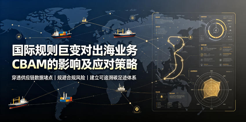 国际规则巨变对出海业务CBAM的影响及应对策略，帮助企业穿透供应链数据堵点，规避合规风险-佰因轻创网