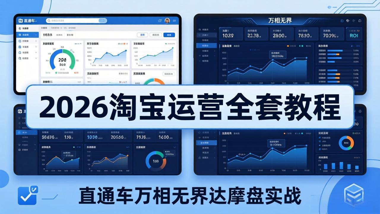2026淘宝运营全套教程(更新7月-佰因轻创网