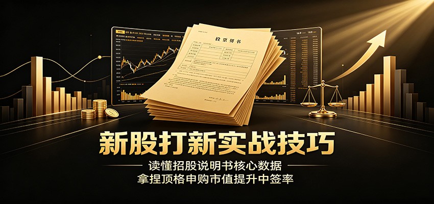 新股打新实战技巧：读懂招股说明书核心数据，拿捏顶格申购市值提升中签率-佰因轻创网