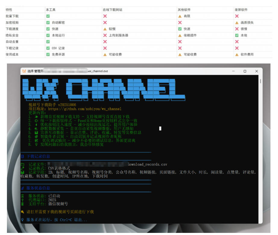 Github热门工具，视频号下载神器又来了！一键注入下载按钮，轻松下载，使用便捷wx_channel