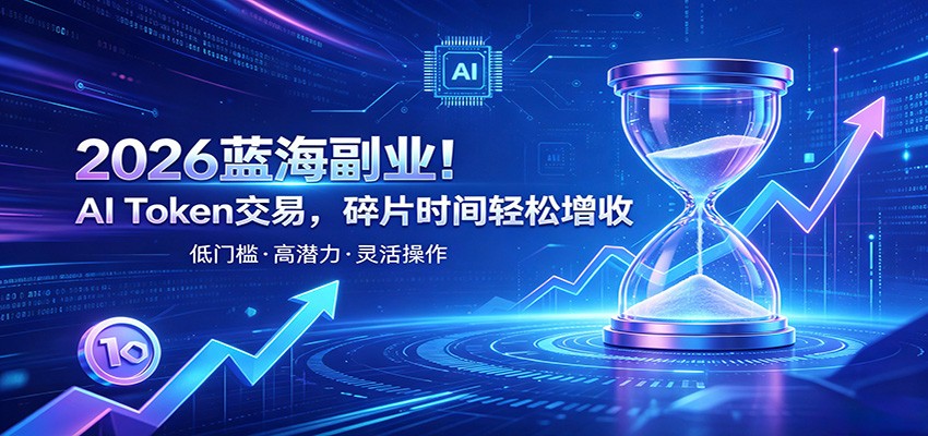 AI Token算力赛道！普通人可入局的数字副业，零门槛快速起步-佰因轻创网