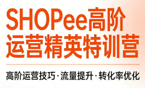 梦凡老师·Shopee虾皮高阶运营课程(更新)-佰因轻创网