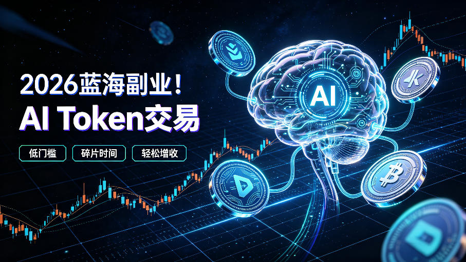 2026全新风口副业｜AI智能Token交易，空闲时间轻松 賺 收益，无需全天盯盘【揭秘】-佰因轻创网