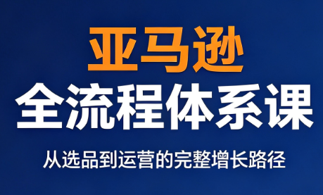 跨境大武当·亚马逊全流程体系课-佰因轻创网