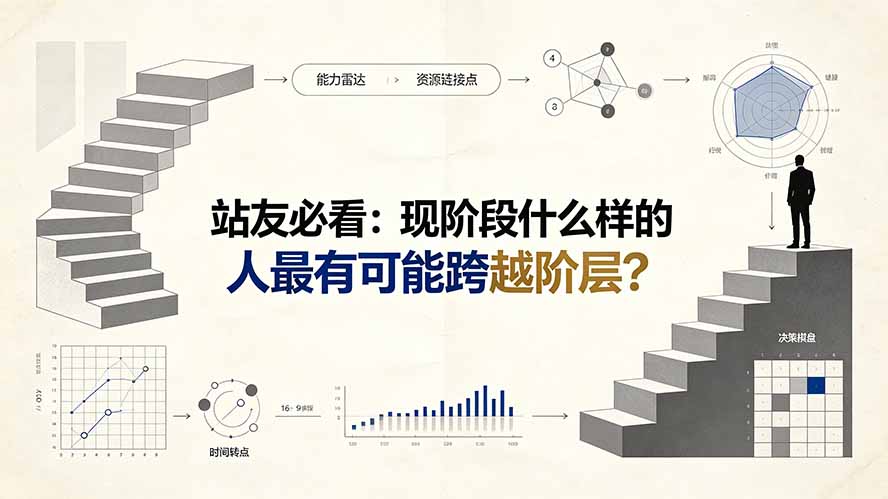 付费文章：站友必看：现阶段什么样的人最有可能跨越阶层?-佰因轻创网