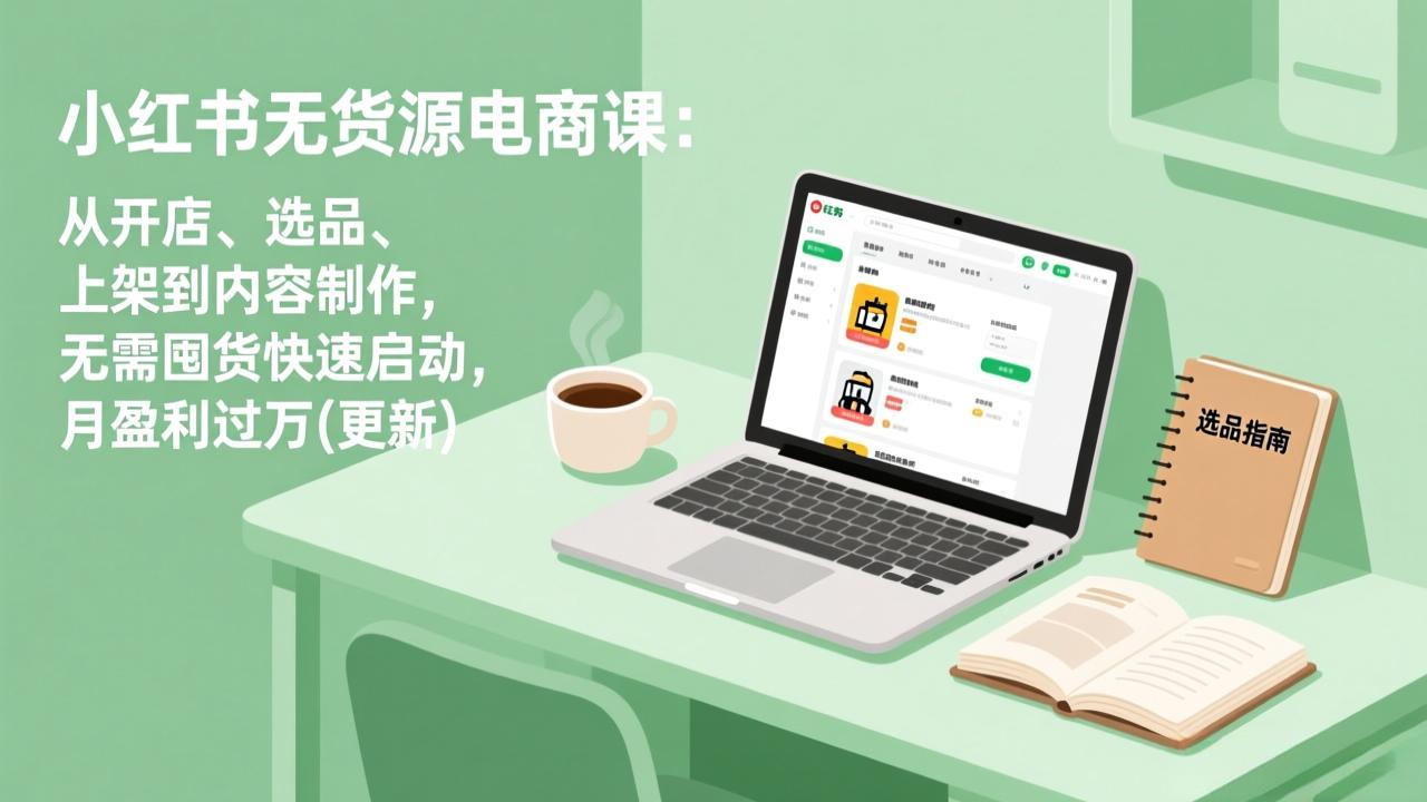 小红书无货源电商课(7月更新-佰因轻创网