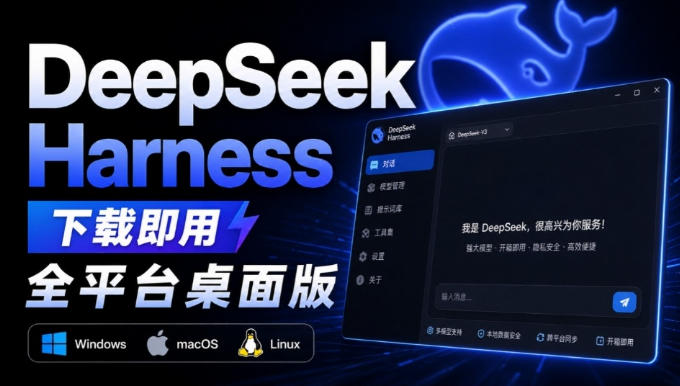 Github上近20万Stars，Harness现在可以双击运行使用了，Harness全平台桌面版-佰因轻创网