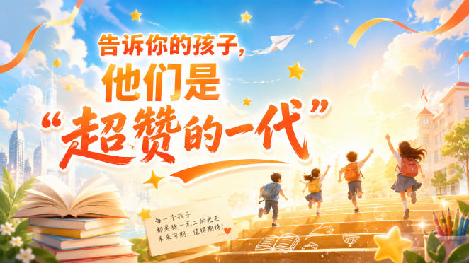 某付费社群专属文章：告诉你的孩子，他们是“超赞的一代”。-佰因轻创网
