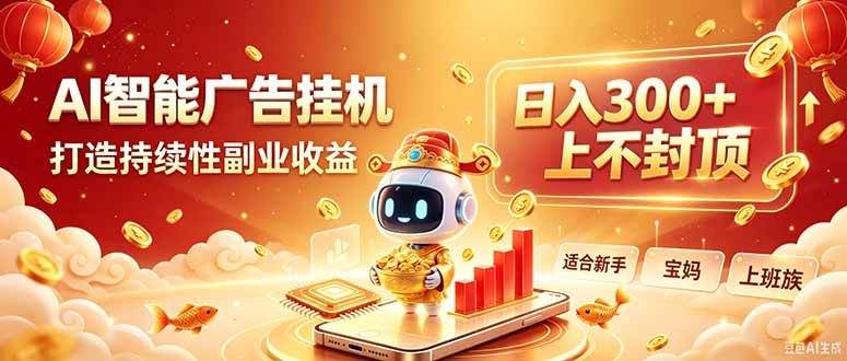 告别手动干活！AI自动化，解锁线上被动收益-佰因轻创网