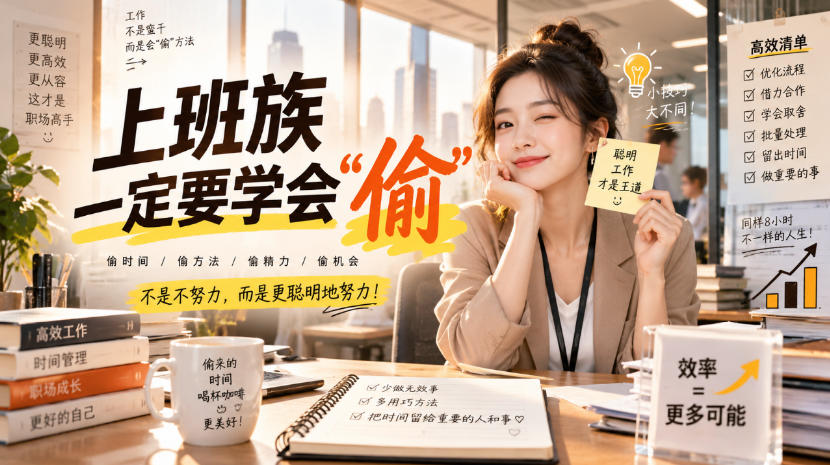 某社群精选付费文：上班族一定要学会“偷“-佰因轻创网