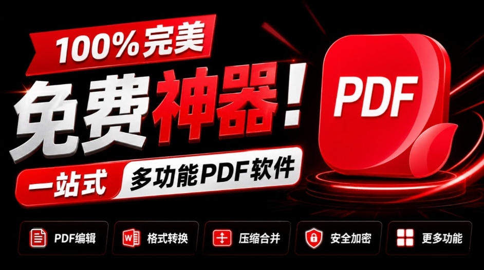 100%完美免费神器!一站式多功能PDF软件,支持PDF格式转换压缩编辑等,简约无广告,太Nice了JOPDF-佰因轻创网