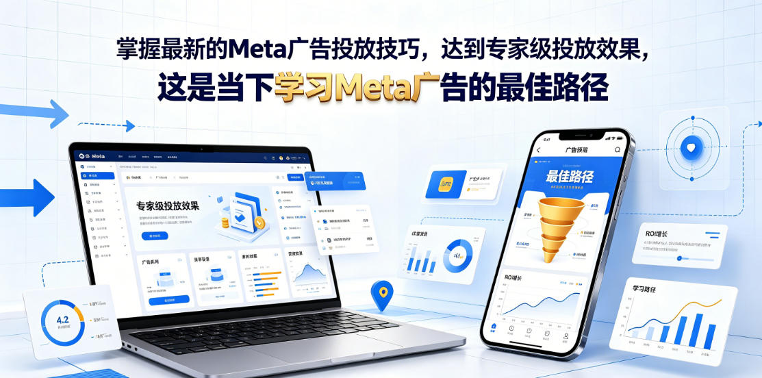 掌握最新的Meta广告投放技巧，达到专家级投放效果，这是当下学习Meta广告的最佳路径【原创双语字幕】-佰因轻创网