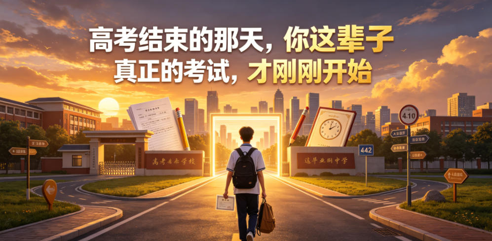 付费文章：高考结束的那天，你这辈子真正的考试，才刚刚开始-佰因轻创网
